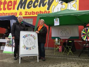 Infostand Futter Mecky